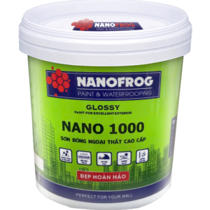 Sơn bóng ngoại thất cao cấp NANO 1000 - NANOFROG