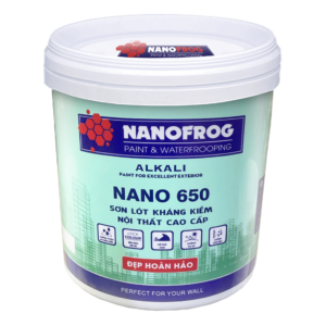 Sơn lót kháng kiềm nội thất cao cấp NANO 650 - NANOFROG