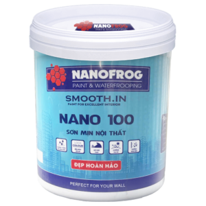 Sơn mịn nội thất NANO 100 - NANOFROG
