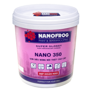 Sơn siêu bóng nội thất cao cấp NANO 350 - NANOFROG